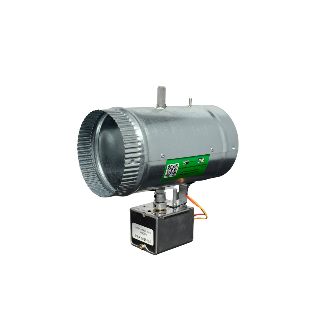 5″ DuroZone HVAC Motorized Electric Zone Control 24ac Power Damper Dampner NSPRD
