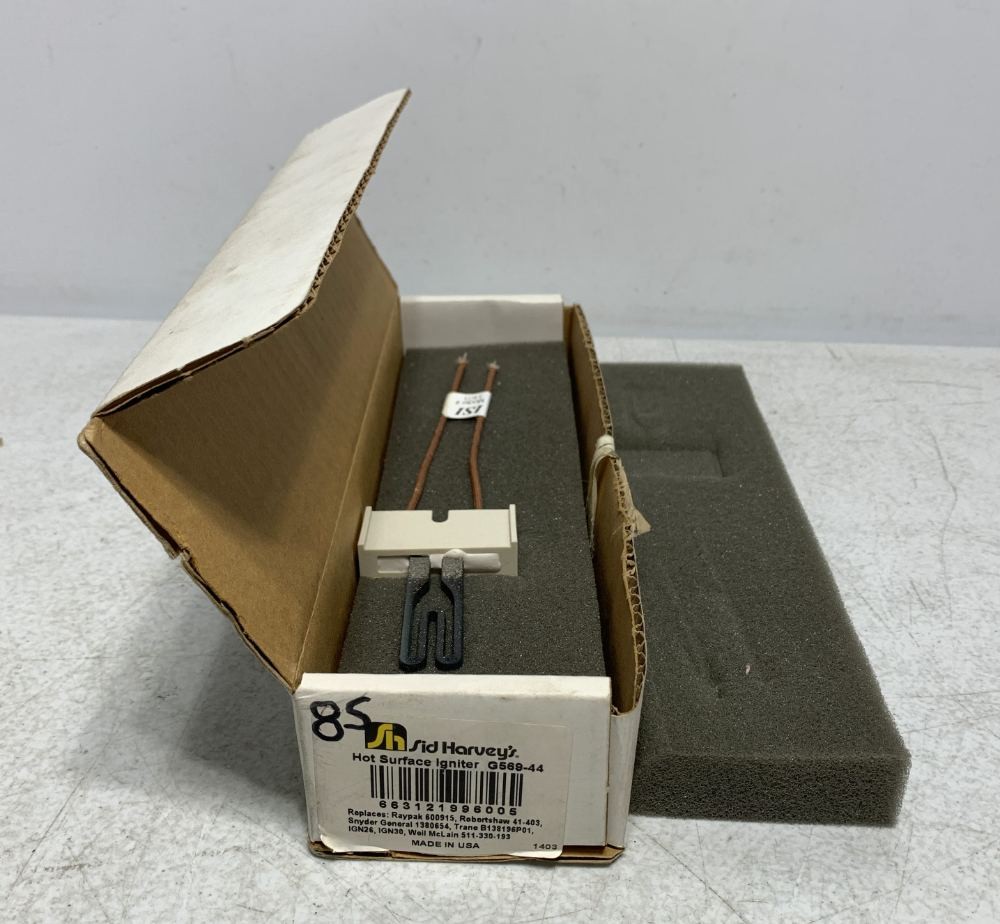 Sid Harvey G569-44 Hot Surface Igniter Replacement Furnace Part
