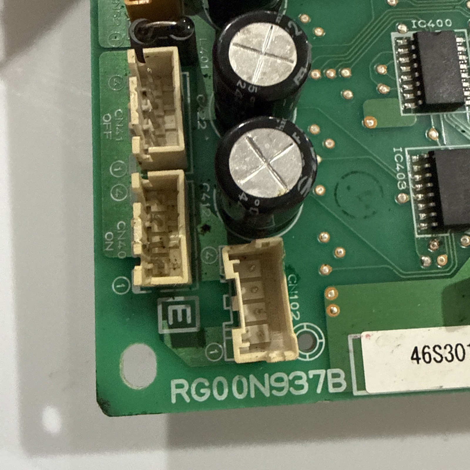 Mitsubishi Smart Inverter Air Conditioner Control Board RG00N937B Used