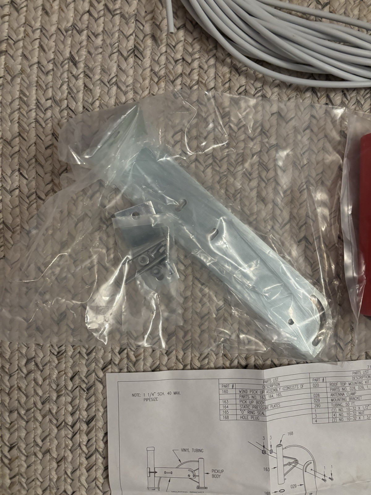Dwyer A-306-K Outdoor Air Static Pressure Kit New In Box