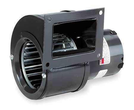 Dayton 70213469X Rectangular Oem Blower, 3461 Rpm, 1 Phase, Direct, Steel
