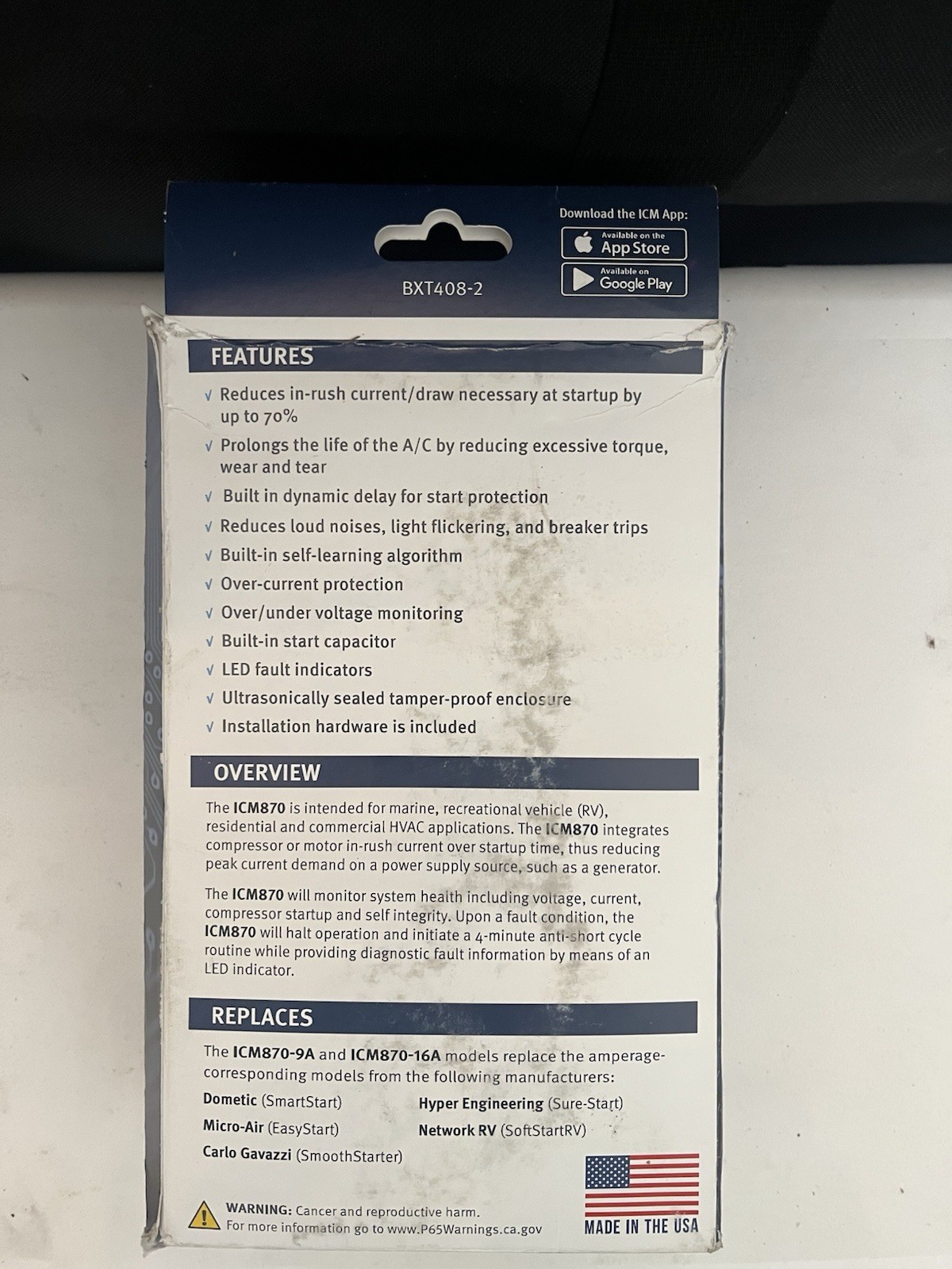 ICM Controls Soft Start Module ICM870-16A 9A/16A for Air Conditioner