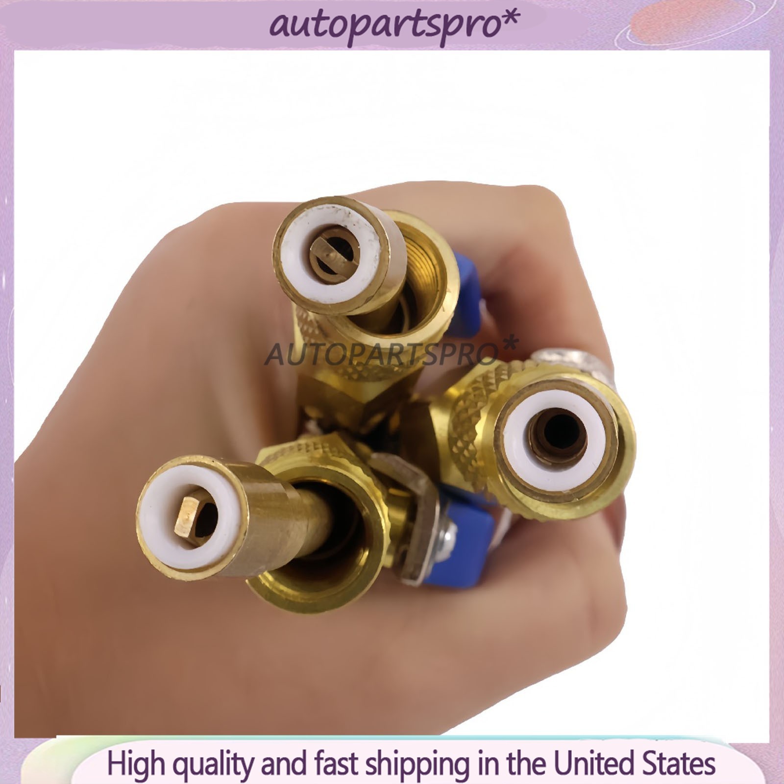 For R-410A Refrige 3Pack 29986 Plus II 1/4″ Hose with Compact Ball Valve 72″