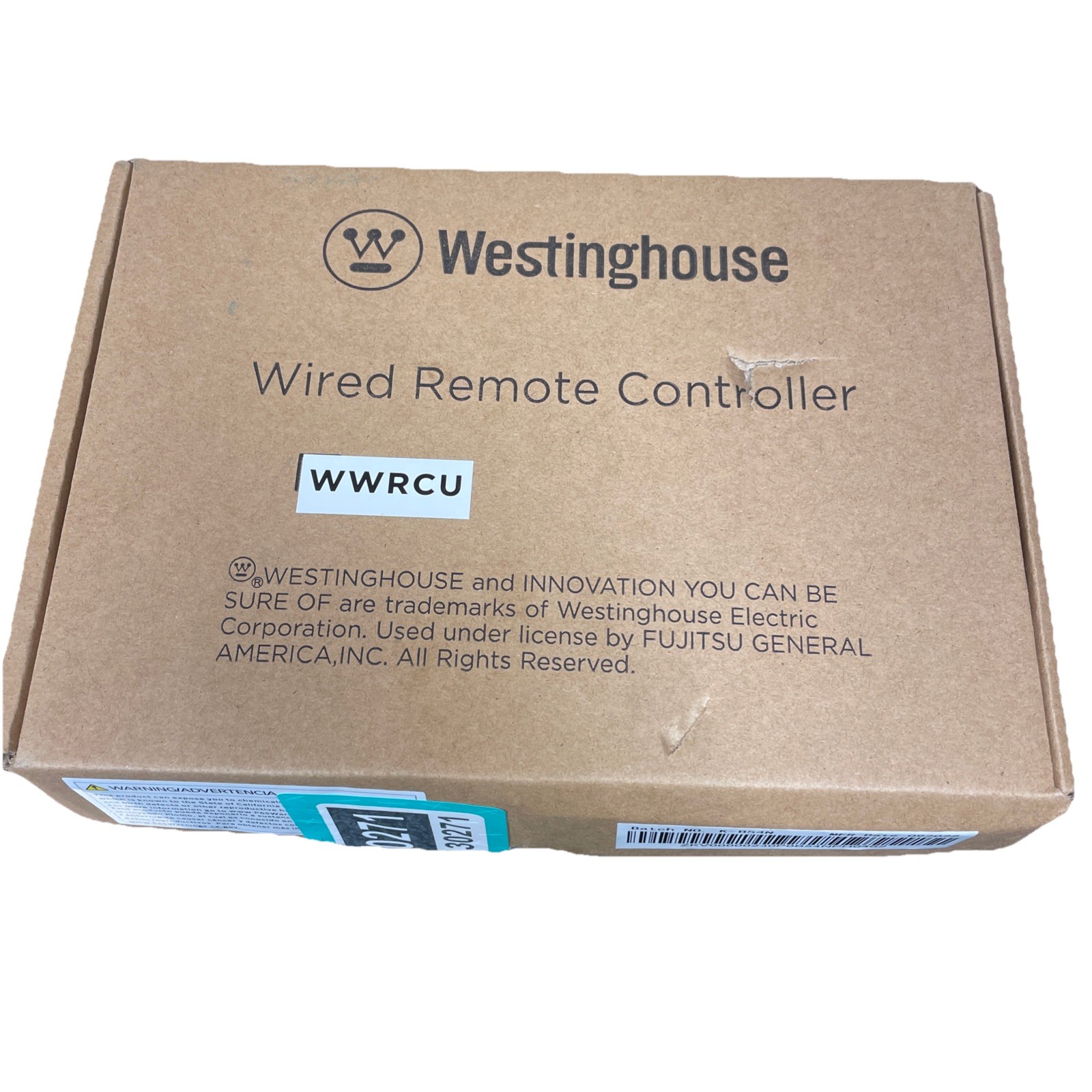 Westinghouse WWRCU Wired Remote Controller AC Fujitsu Compatible New Open Box