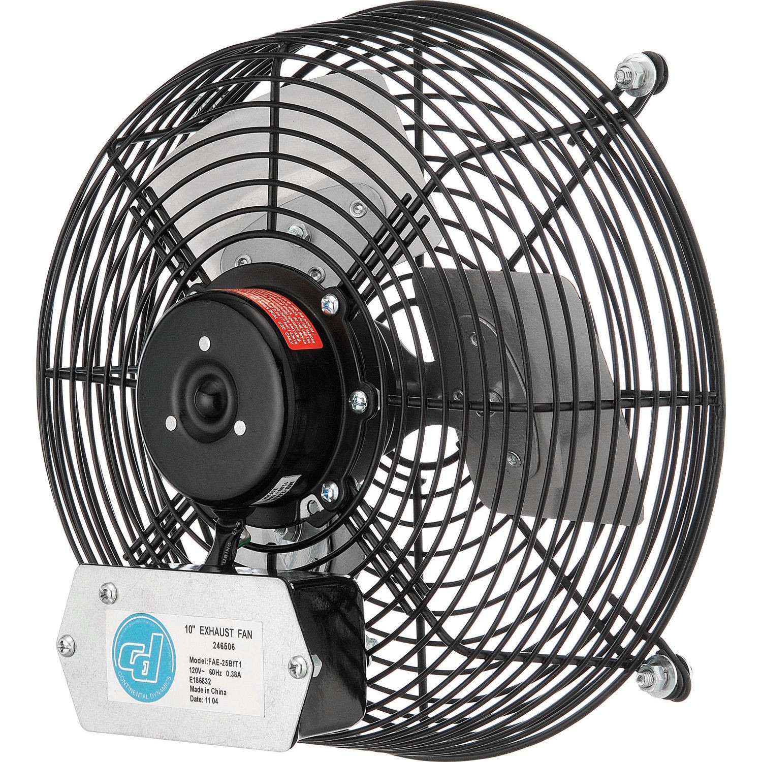 CD 246506 10″ Guard Mounted Direct Drive Exhaust Fan