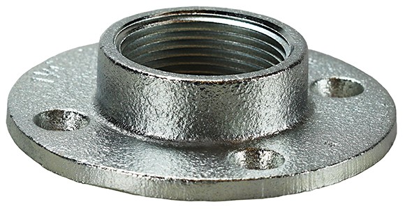Dottie FF100 1″ Malleable Iron Floor Flange Conduit Adapter NPT