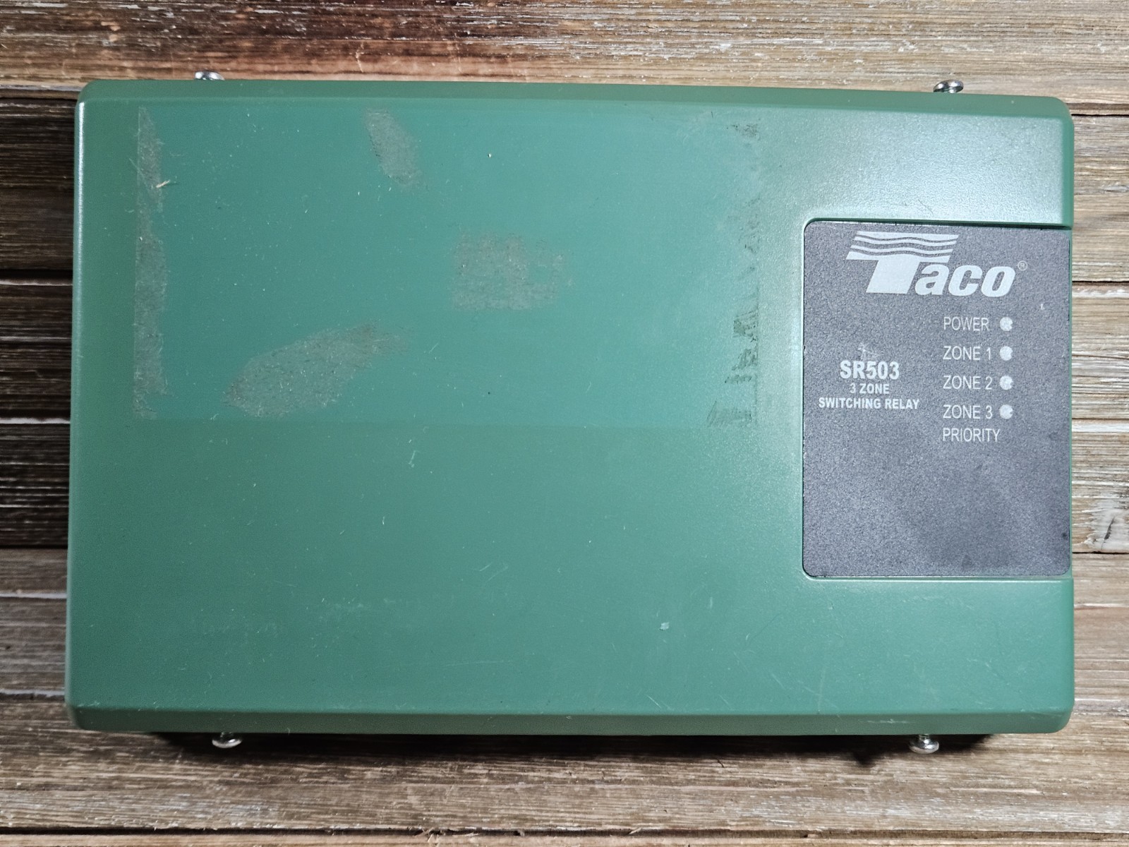 Taco SR503 Three Zone Switching Relay Circulator Boiler Control Board SR503-4