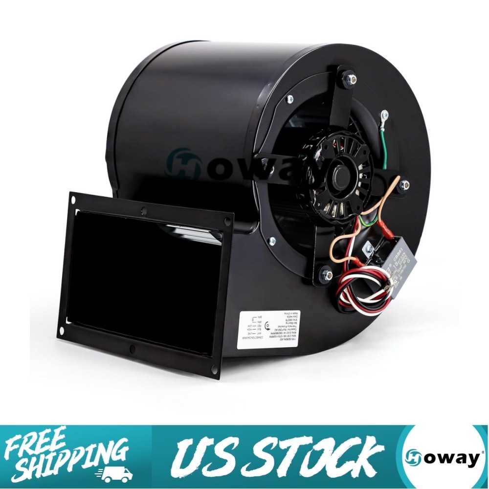 Blower for Dayton Model 1TDT8 797/549 CFM 2-Speed, 1360 RPM 115V 60/50hz (5C508)