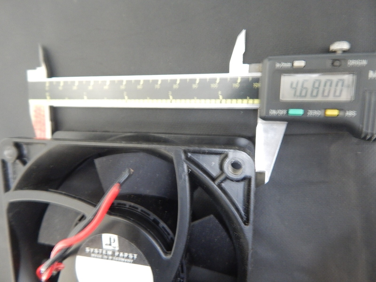 PAPST MODEL 4124KX 18 TO 29VDC AXIAL FAN – USA SELLER FAST SHIPPING