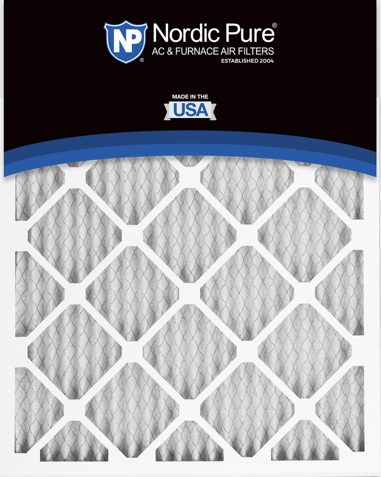 Nordic Pure 14X30X1 Actual Size 13 15/16 X 29 15/16 X 3/4 Pleated Merv 13 Air