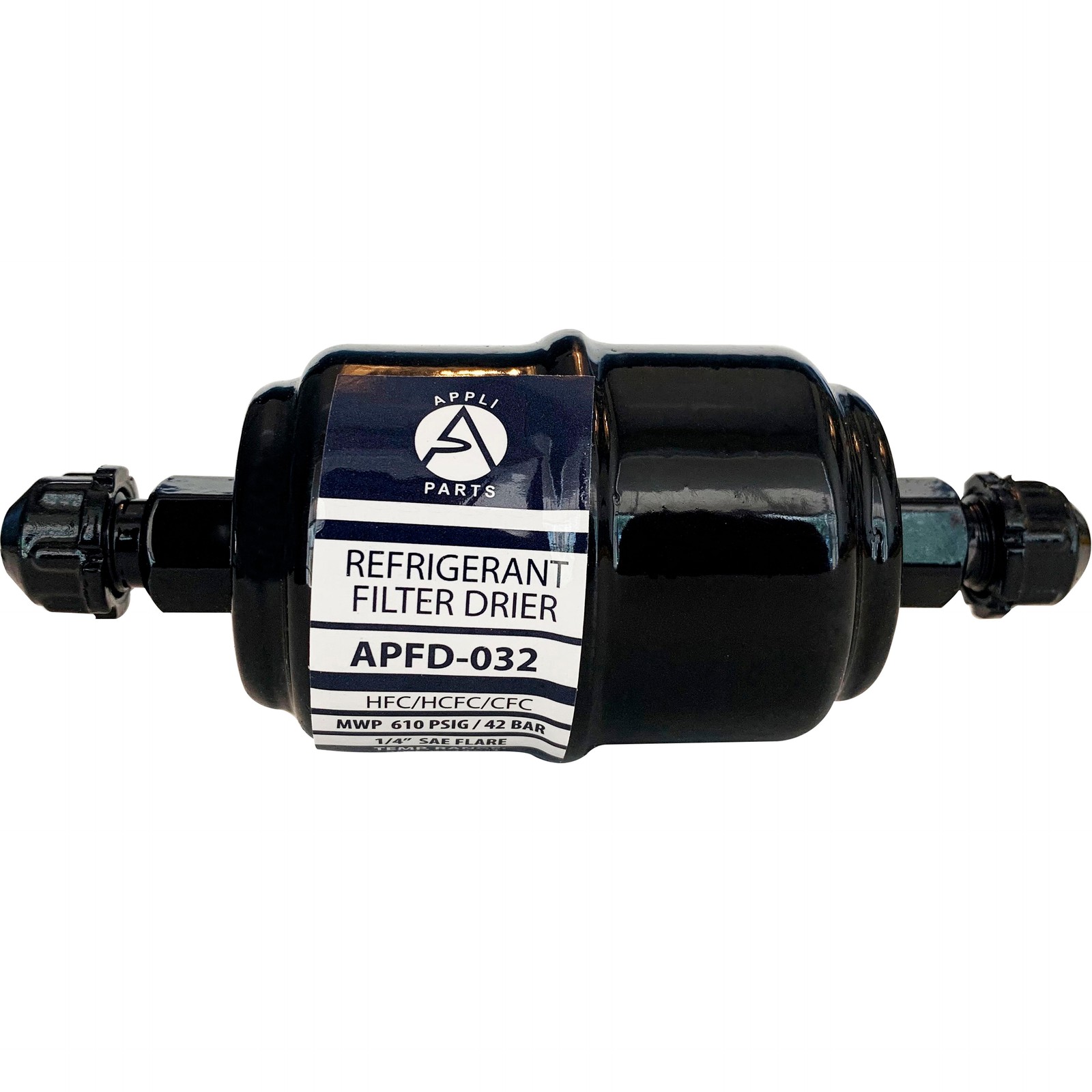 Appli Parts APFD-032 Liquid Line Filter Drier 1/4in SAE Flare Connection Univers