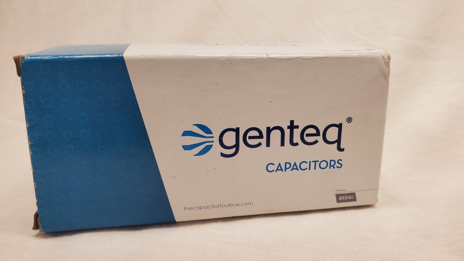 Genteq C3355R Capacitor Dual Run Round 35/5 UF MFD 370V VAC 97F9834
