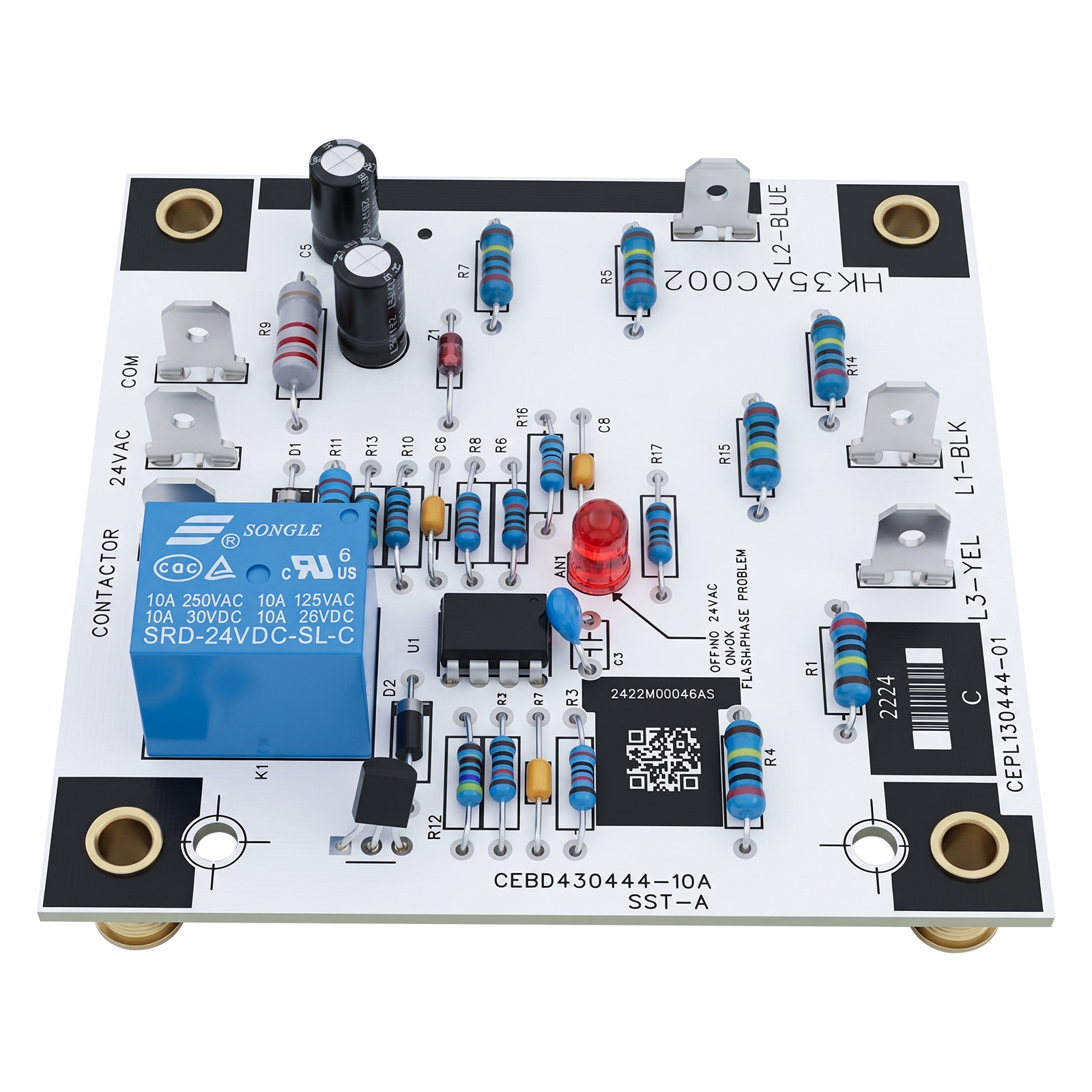 HK35AC002 Relay Control Circuit Board Replacement 113AEA060000BGAA CEPL130444-01