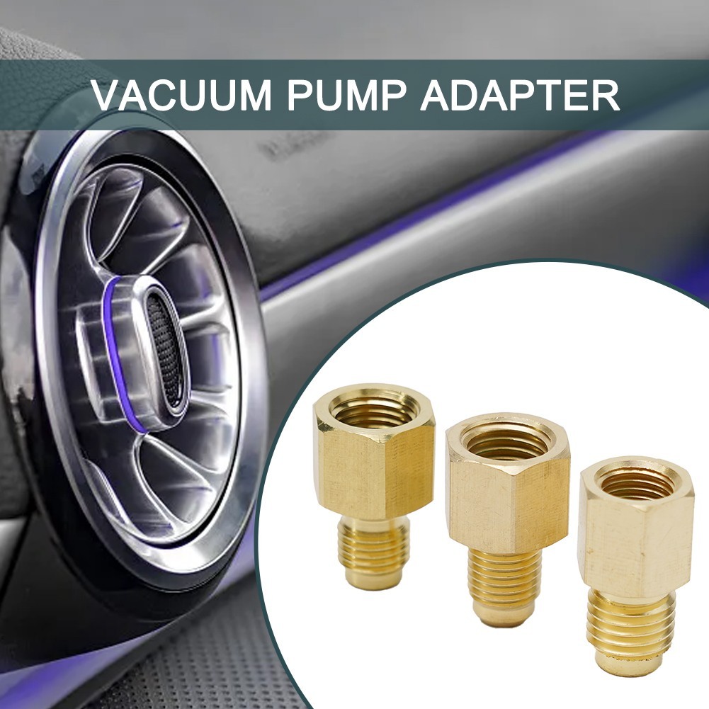 3pcs Vacuum Pump Adapter For R134a R12 R22 R410a Hvac Service High Quality