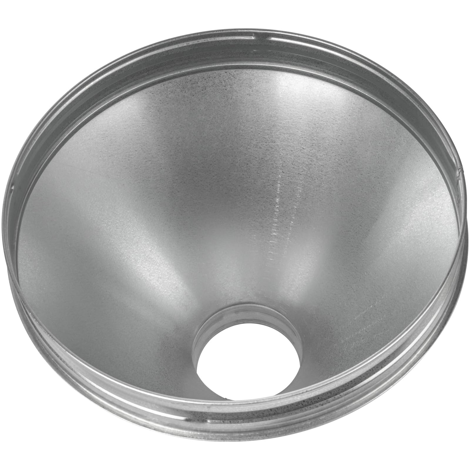 Hvac Ov 12.5 To 4 Inch Round Duct Reducer – Galvanized Steel Pipe Increaser –