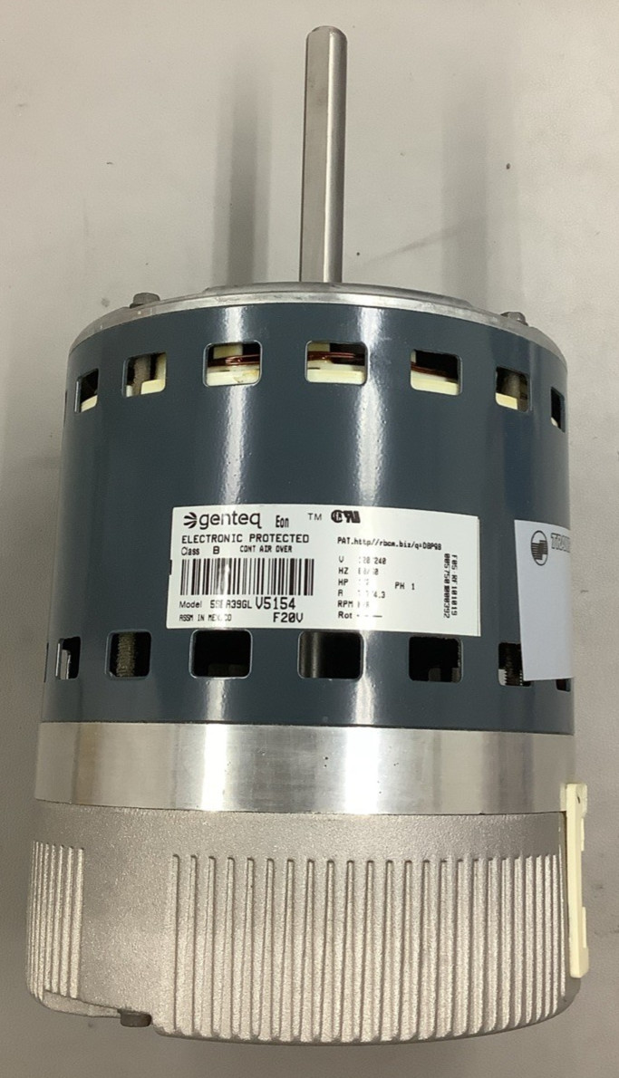 Genteq Eon 5SBA39GLV5154 AC Blower Motor 1/2HP 120/240V (R106)