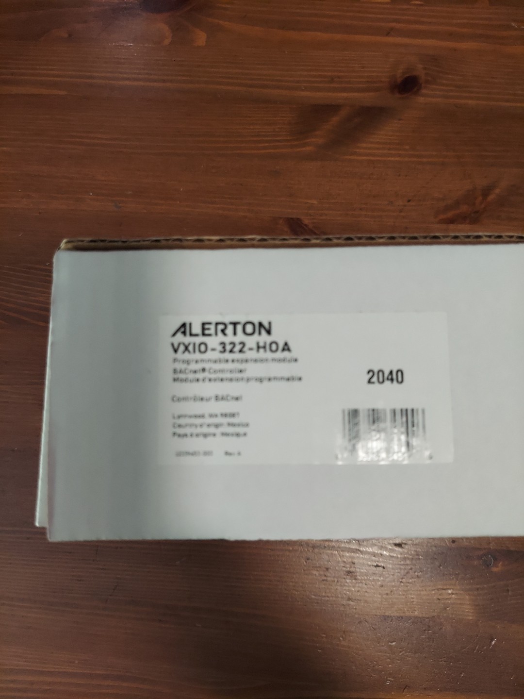 ALERTON VXIO-322-HOA BACnet Programmable I/O Expansion Module