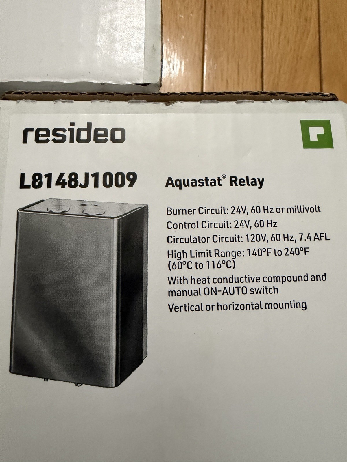 3 AQUASTAT RELAY L8148J1009