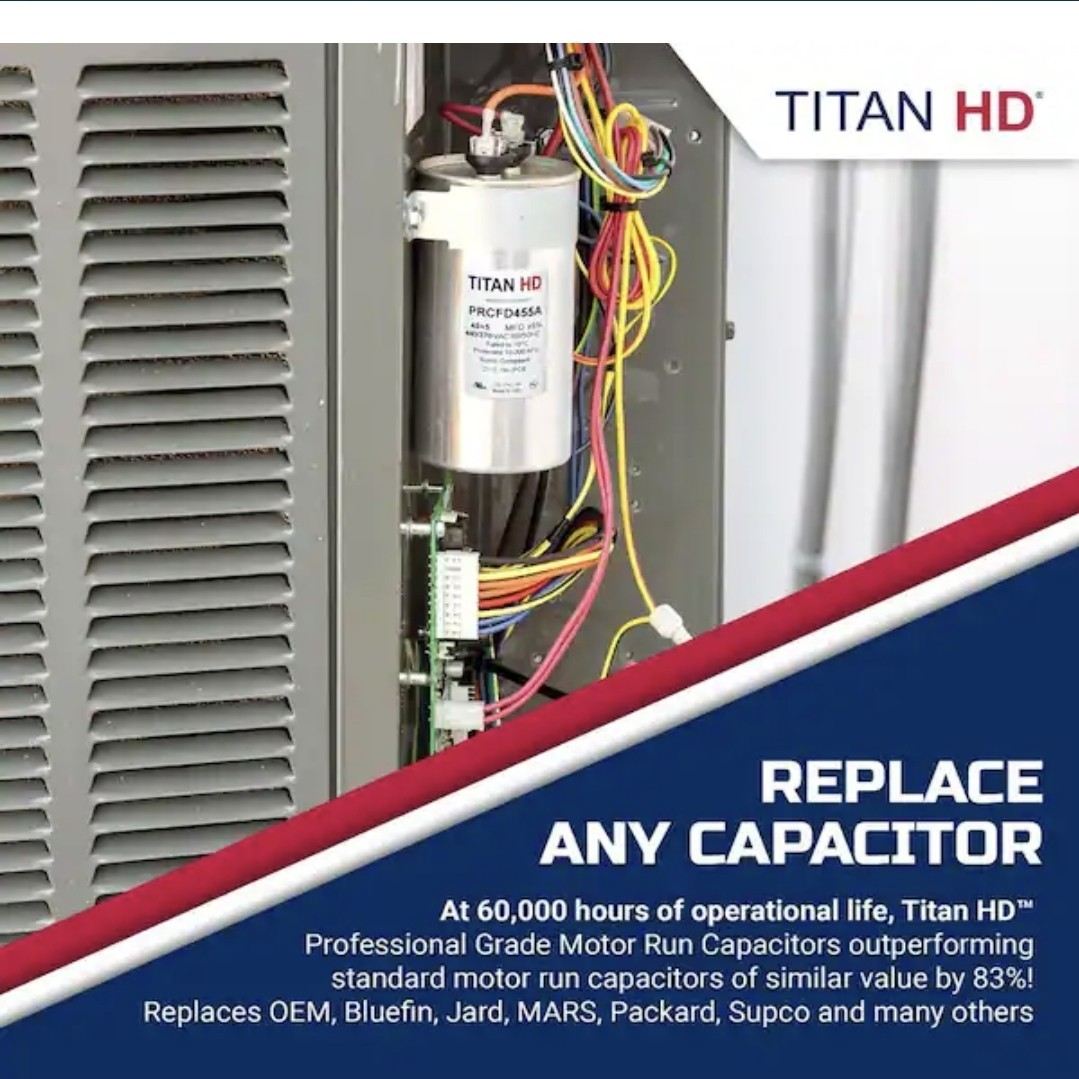 Titan Attachments HD PRCFD455A Dual Capacitor