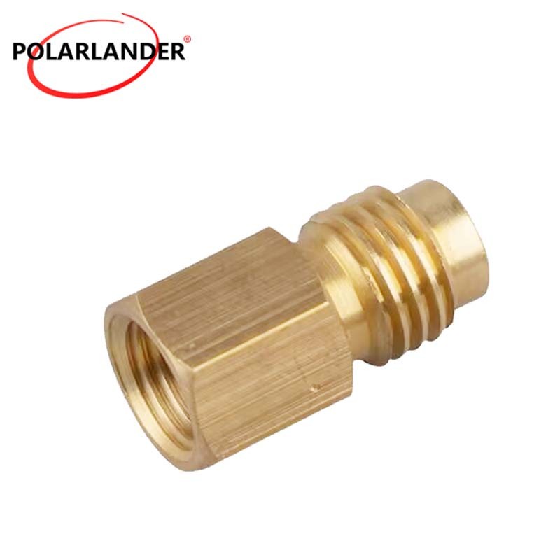 For 1/4” SAE Female X 1/2” R12 to R134A Adapter Conversion Quick Connector