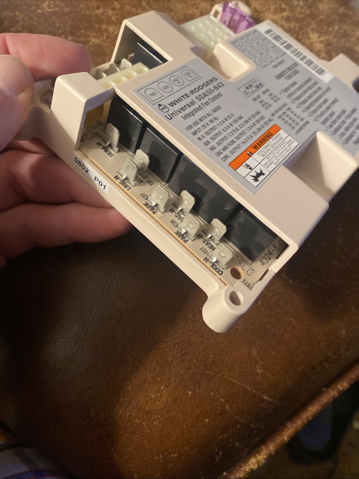 50A55-843 White Rodgers Furnace Ignition Module Control Board New