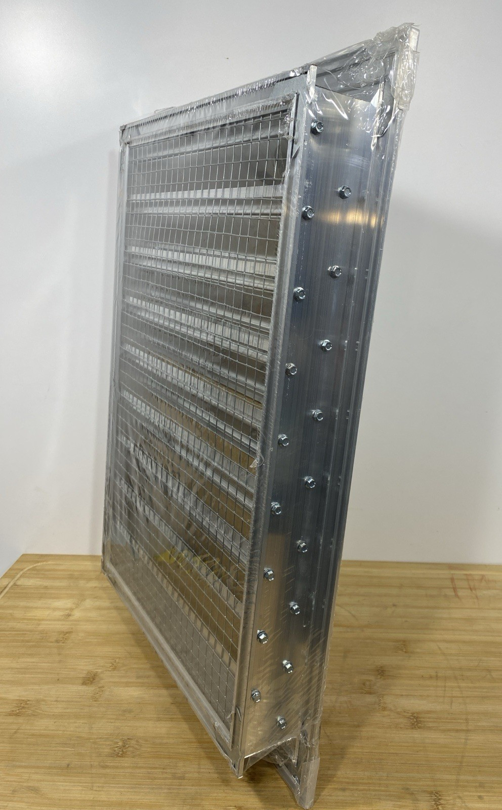 HVAC Premium 14″ W x 20″ H AL Exterior Gable Louver Vent For Walls Crawlspace