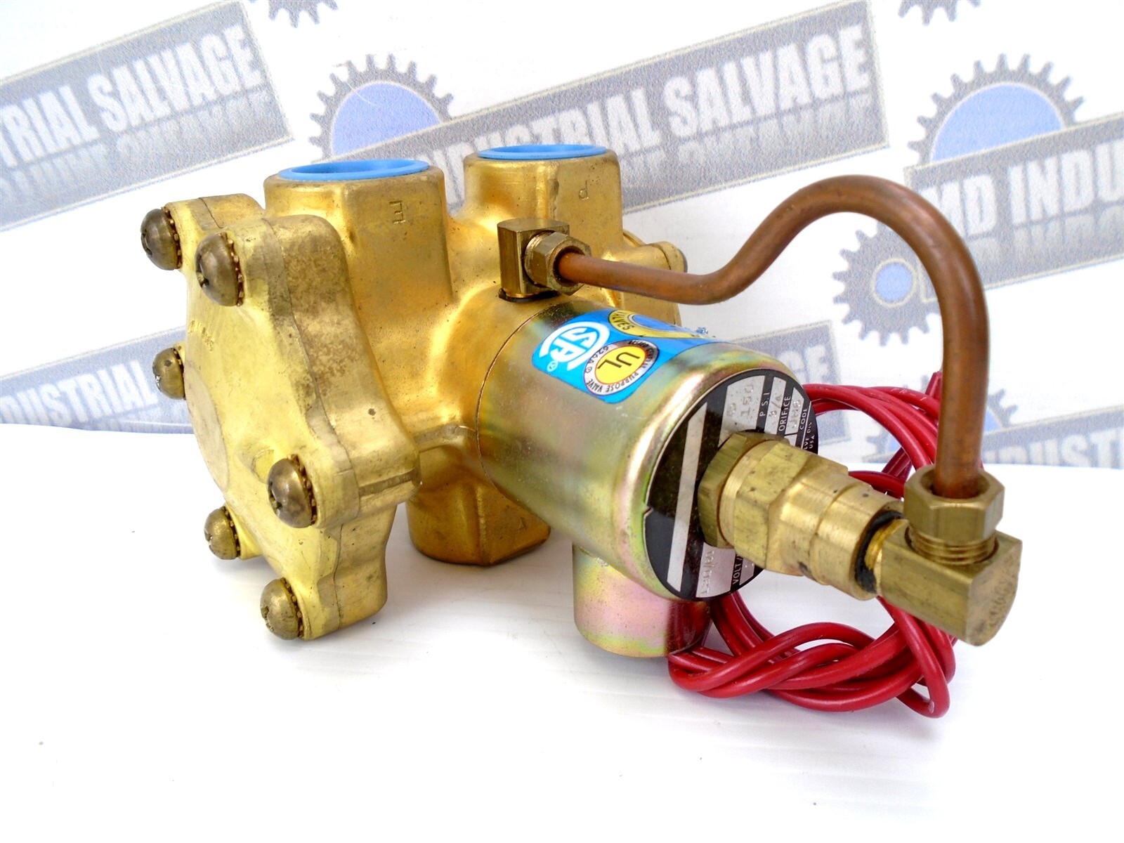 SKINNER ELECTRIC VALVE – LP3DB5150 -JH6 – 3/4″ Solenoid Valve – 120V, 5-150 PSI