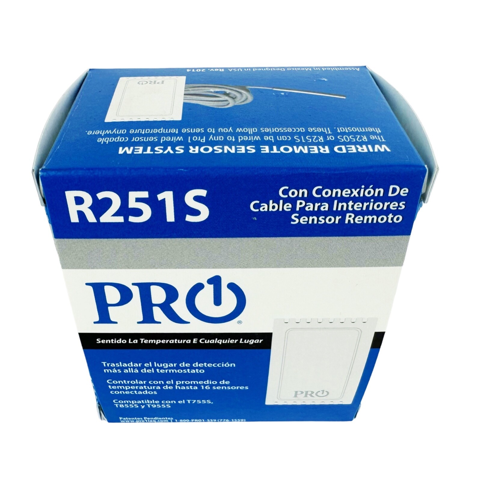 PRO1 R251S Wired Accessory: Indoor Remote Sensor for T755S, T855S and T955S