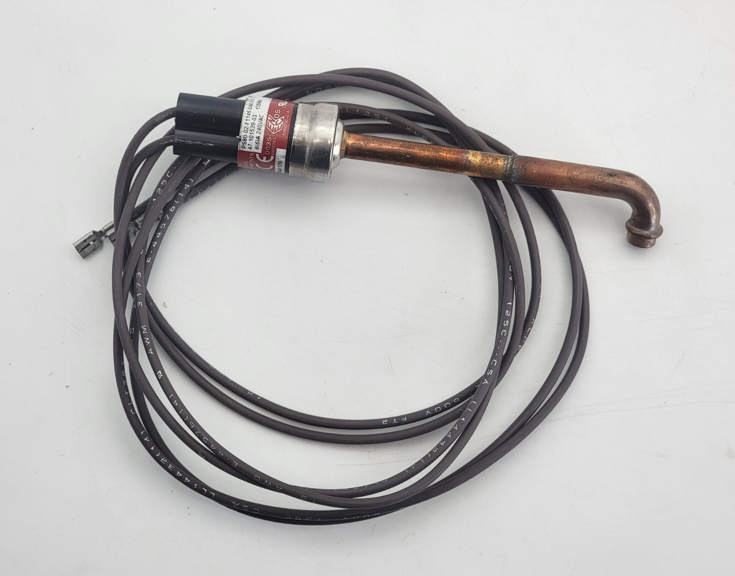 Protech 47-101529-03 Low Pressure Limit Control 15 Psig Auto Reset 5/16″ Sweat