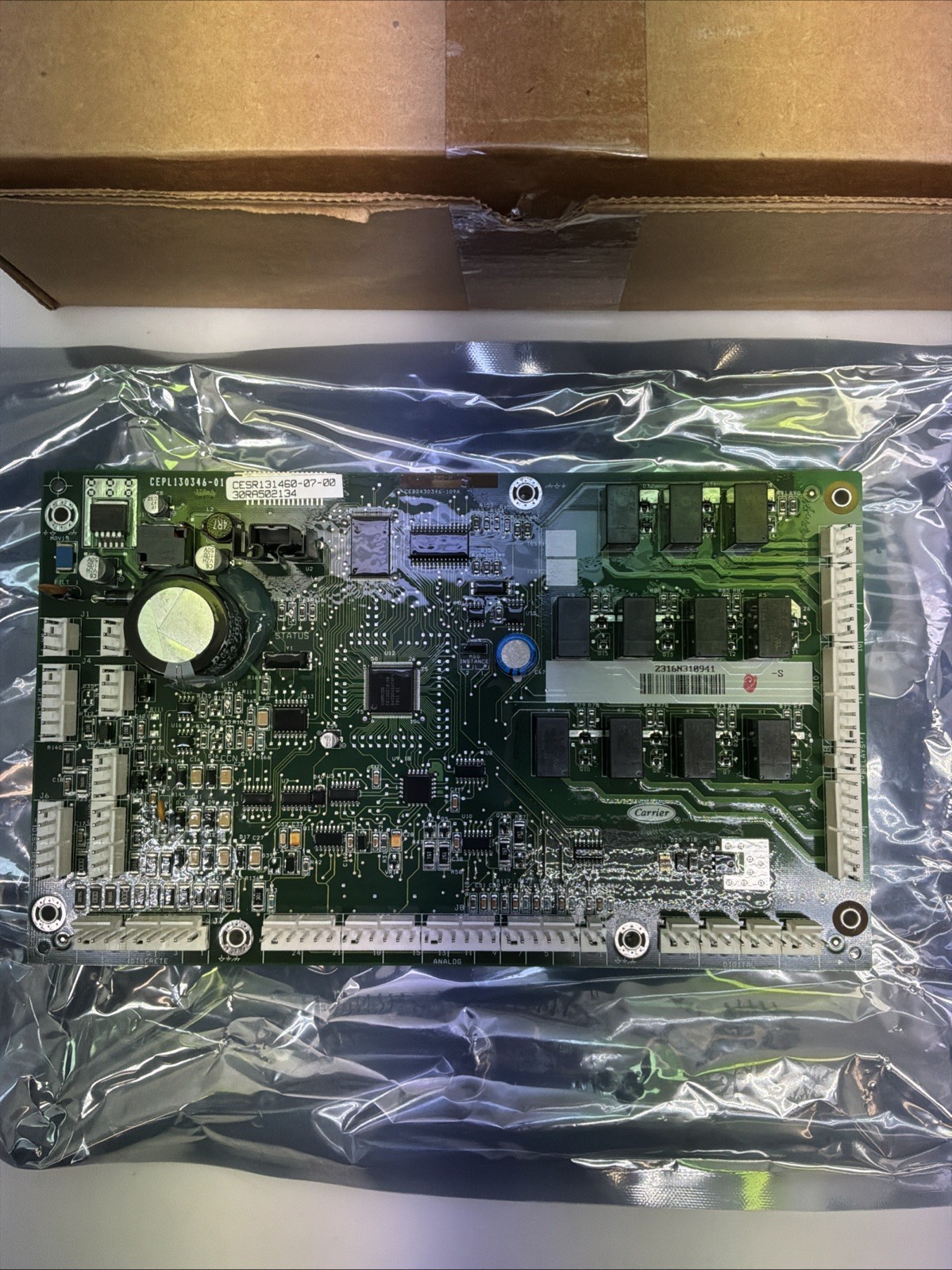 Carrier CEPL130346-01 M1 Base Board CESR131460-07-00 30RA502134 PCB NIB