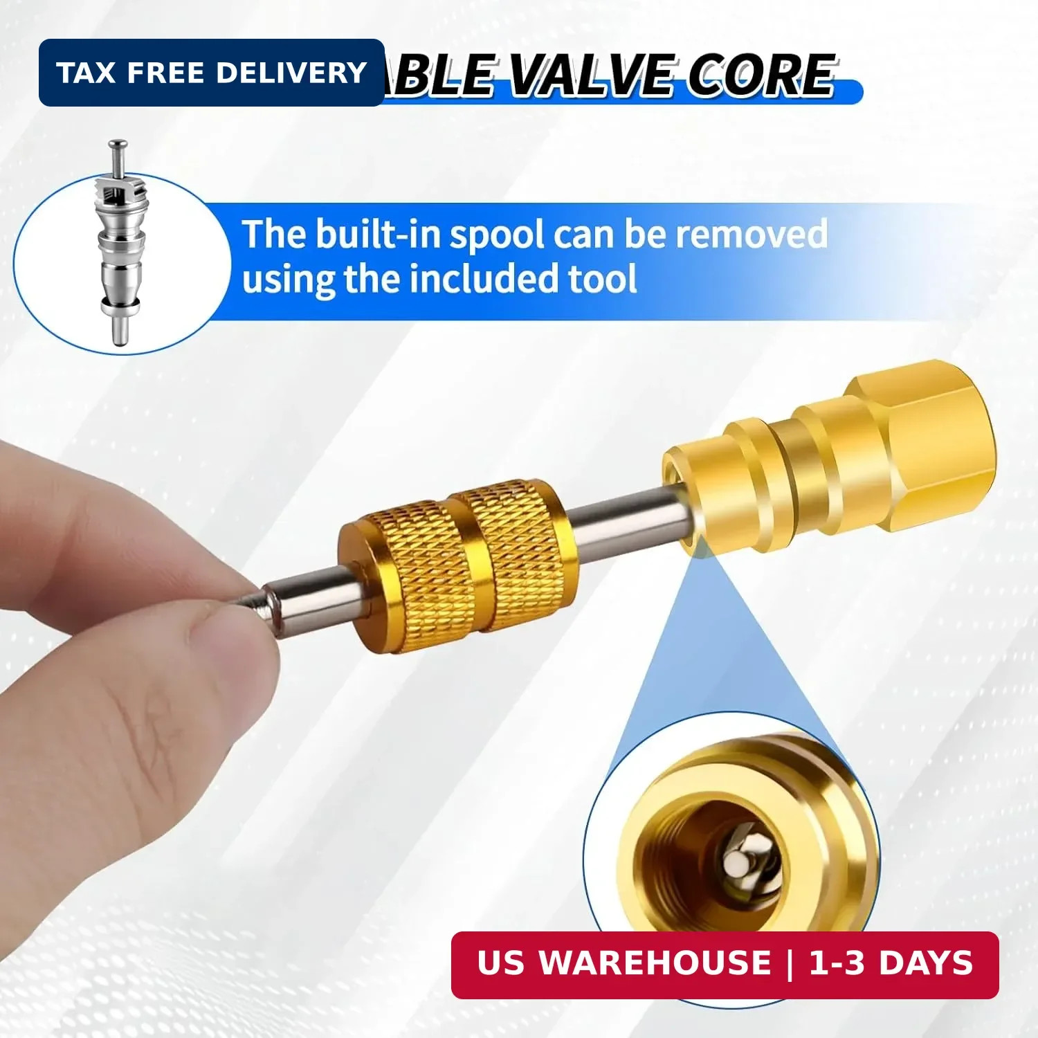 A/C R12 to R134A Retrofit Valve Kit BPV31 Piercing Valve HVAC Refrigerant Set