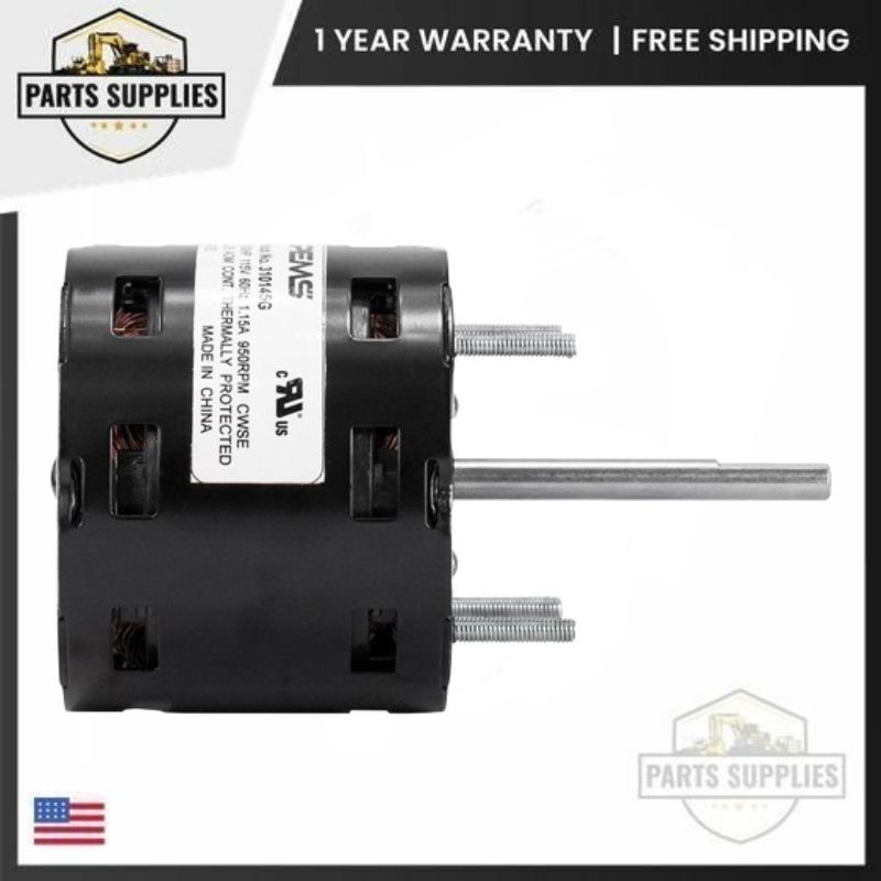 310145G PEMS Motor 950 RPM 120V for Fasco Universal Electric Packard Greenheck