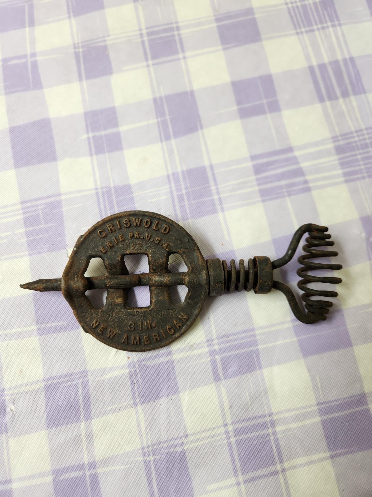 3 inch cast iron damper griswold