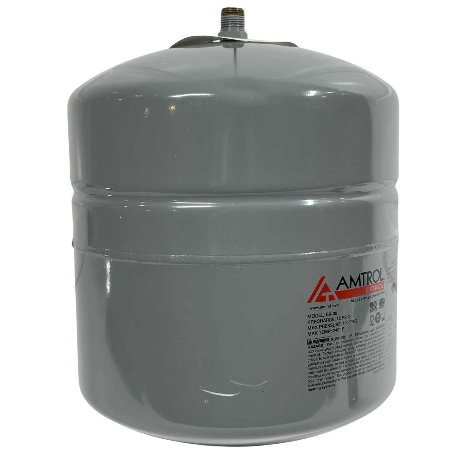 Amtrol Extrol EX-30 Boiler Expansion Tank – 102-1 (Dented Corner / Scuff Marks)