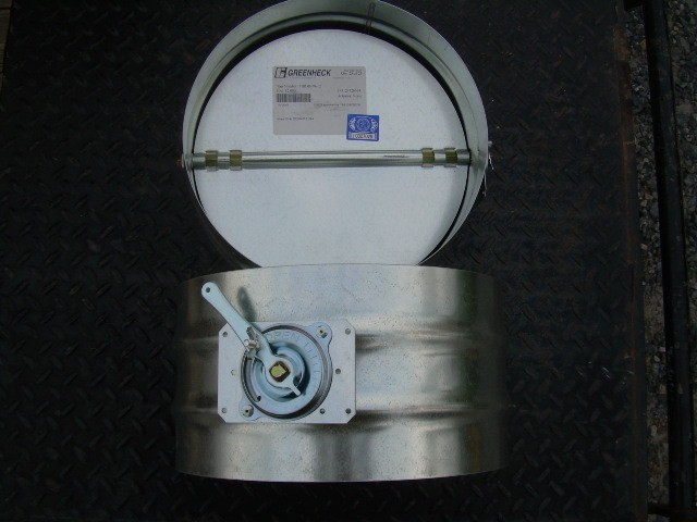 GreenHeck 12″ Round Manual Balancing Damper MBDR-50-12
