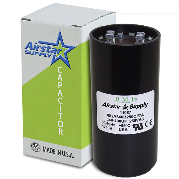 USA MADE 340-408 MFD uF HVAC Electric Motor Start Capacitor 220 250 VAC VOLT