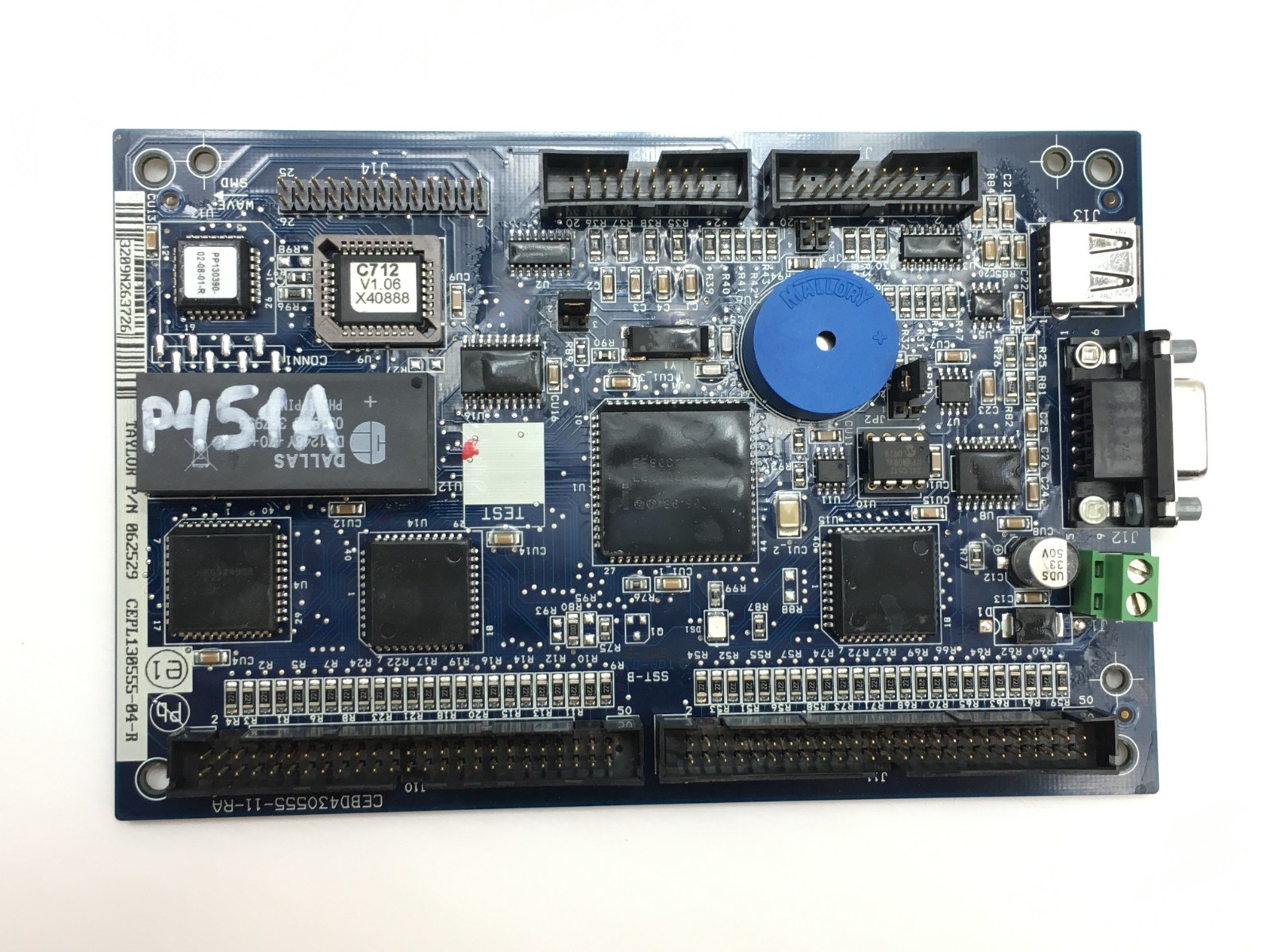 Taylor Carrier Bryant Terminal Circuit Board CEPL130555-04-R 062529 used #P451A