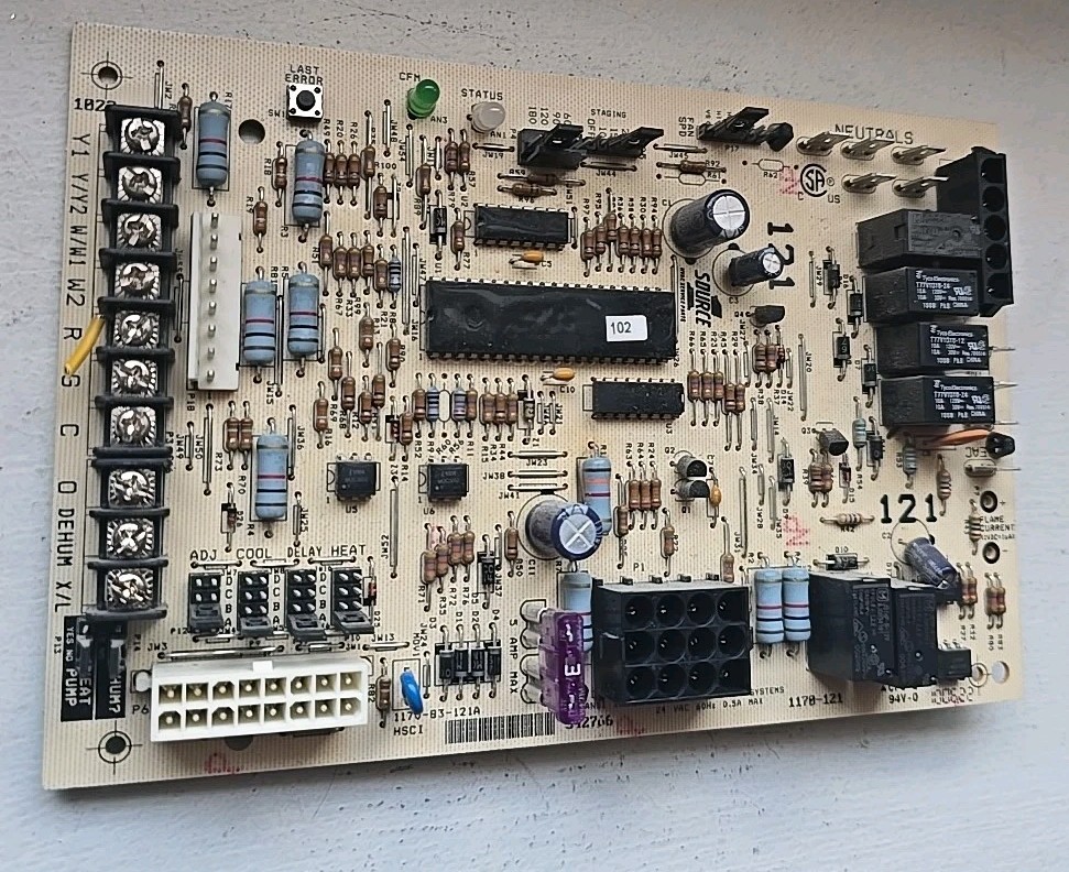 Furnace Control Board 1170-83-121A, 1170-121, 542766. Num#323