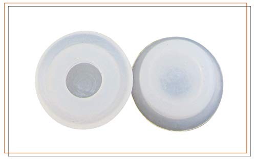 Twin Pack: 2 GJS Gourmet Replacement Float Valve Rubber Gaskets Works Clear