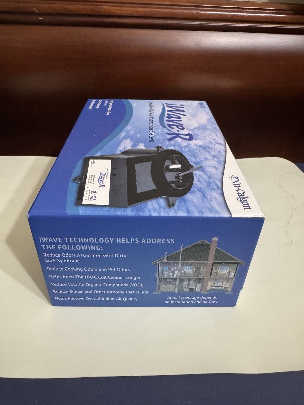 Nu-Calgon iWave-R Ducted Air Purifier 4900-20 Self-Cleaning 24-240VAC