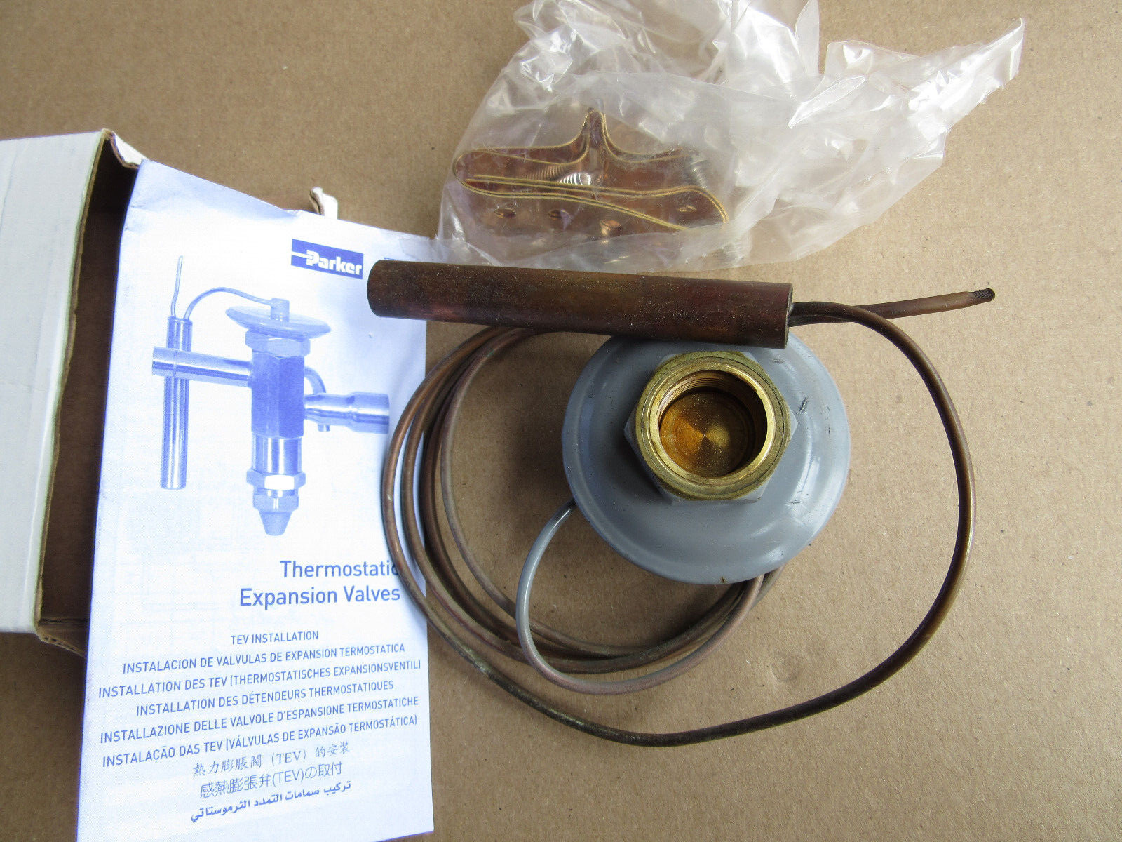 Sporlan KT-53-SC/PC Expansion Valve Element 60″ Capillary Tube New in Box