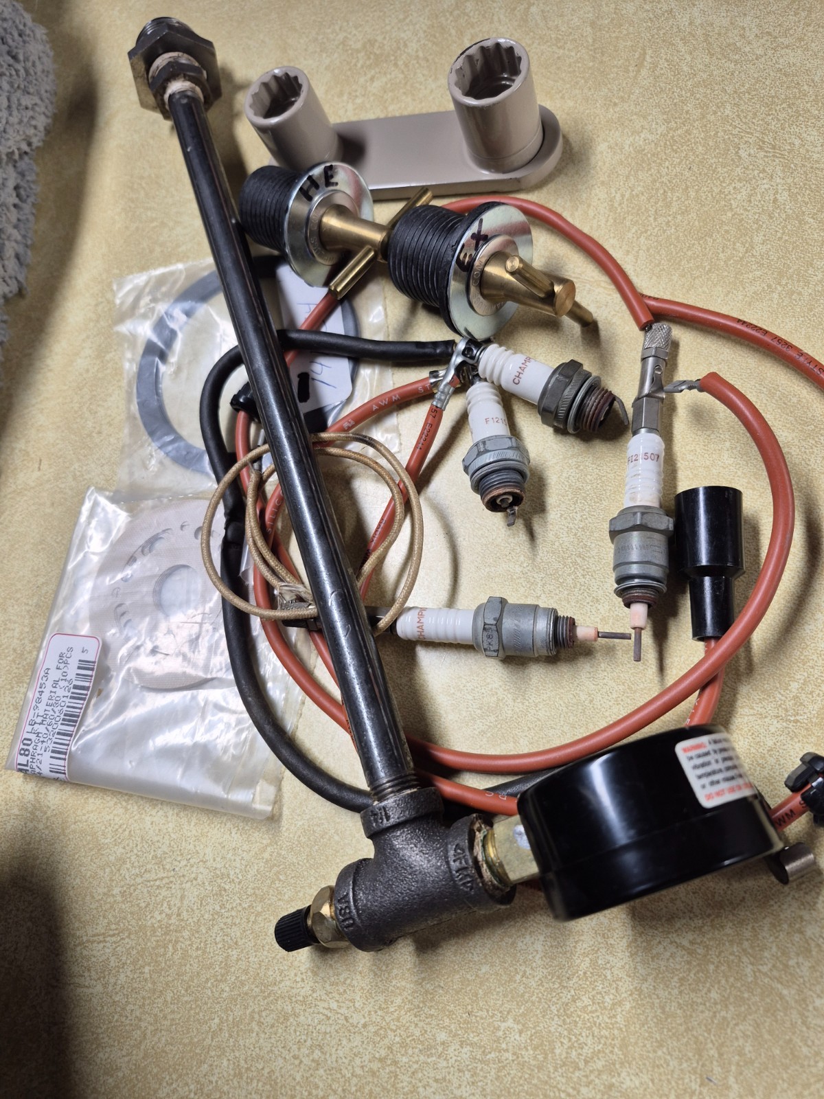 Set of Lennox Pulse parts: Heat exchanger test kit with instructions & see pix