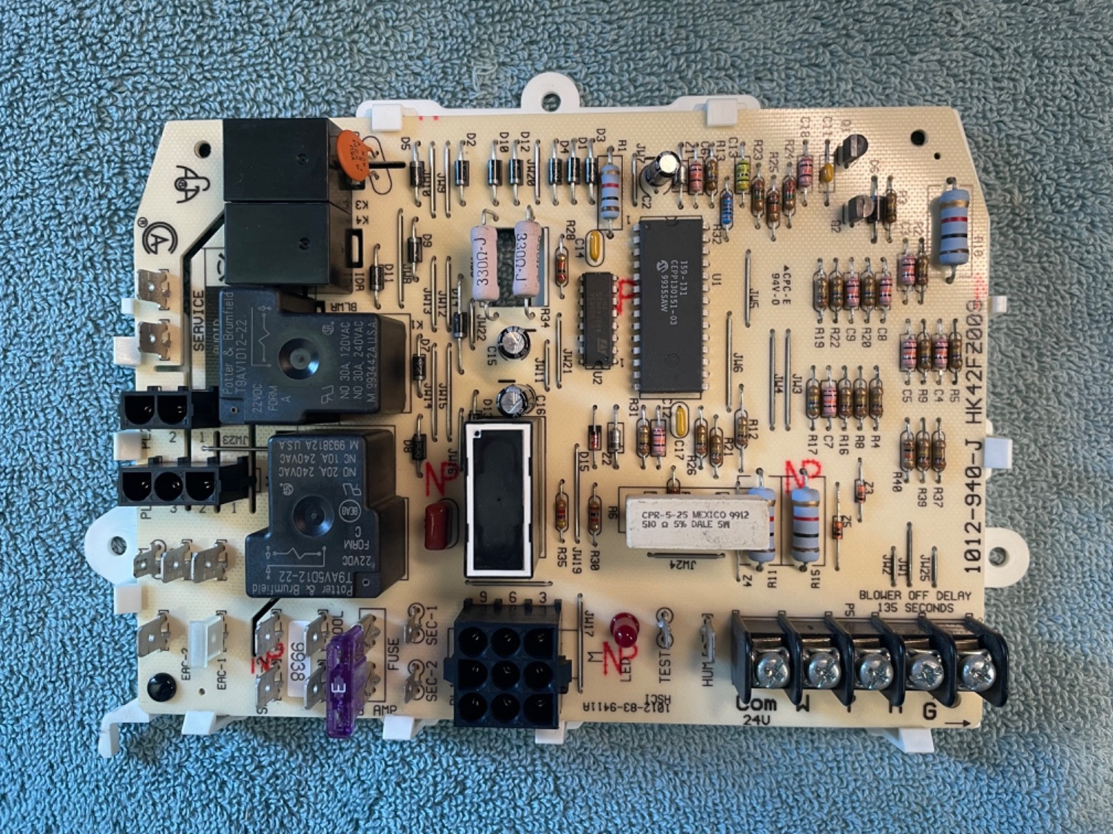 New 1012-940-J Carrier Bryant Payne HK42FZ009 OEM Furnace Control Board