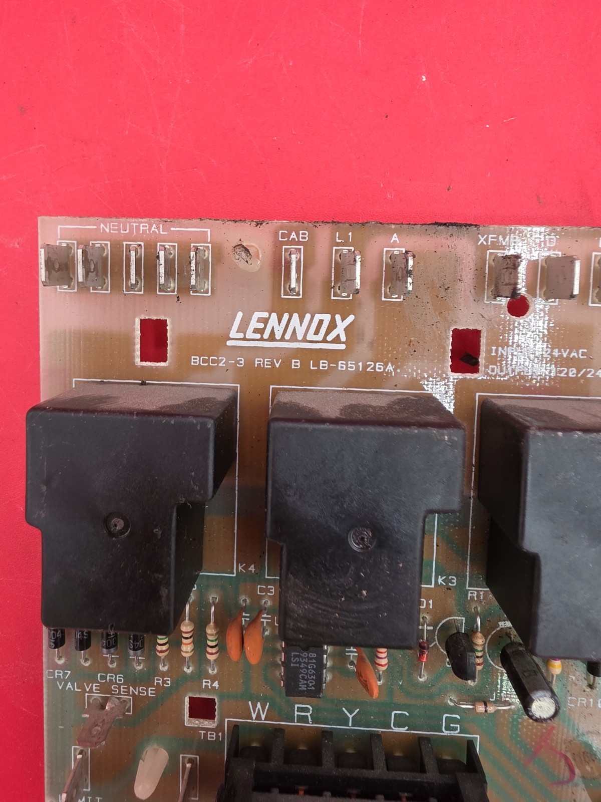 BCC2-3 GUARANTEED WORKING TESTED GOOD Furnace Control Circuit Board LB-65126A