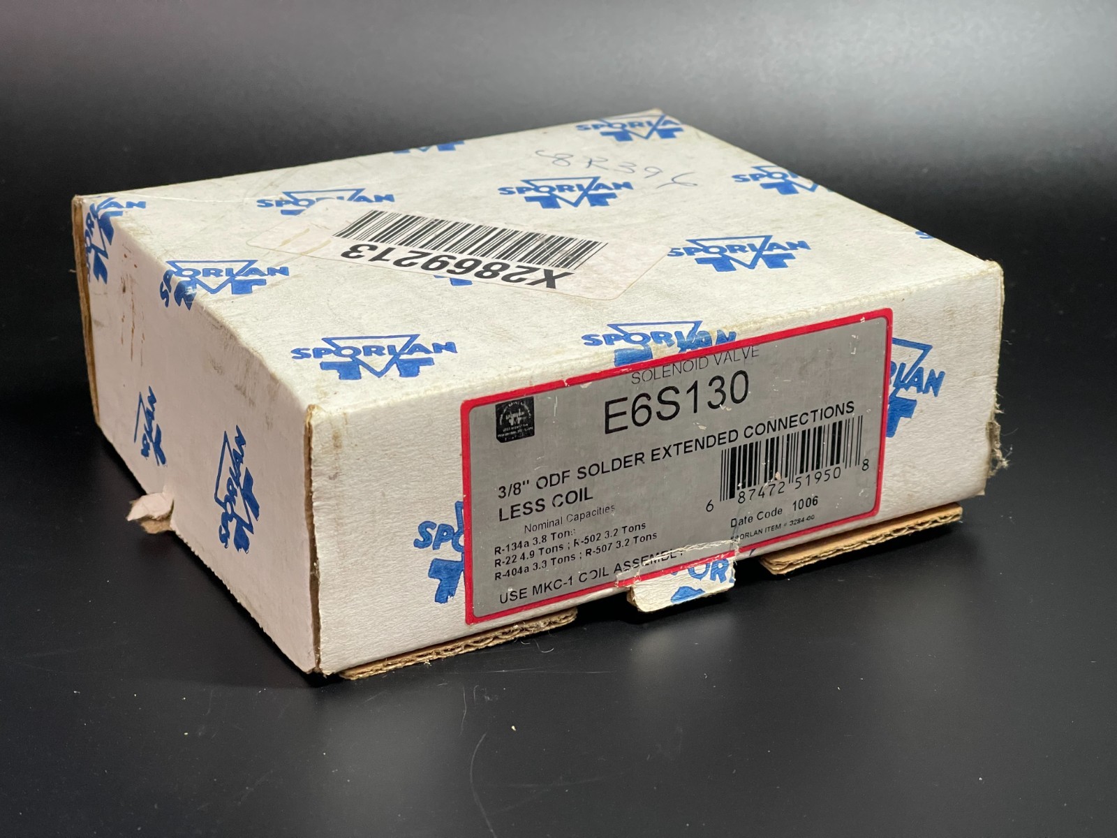 Sporlan Solenoid Valve Body E6S130 3/8