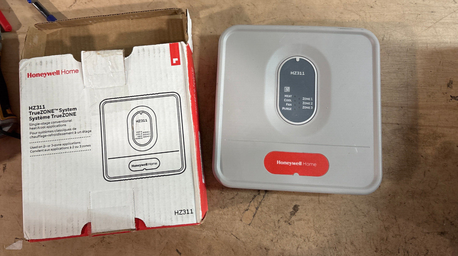 Honeywell HZ311 TrueZONE Panel