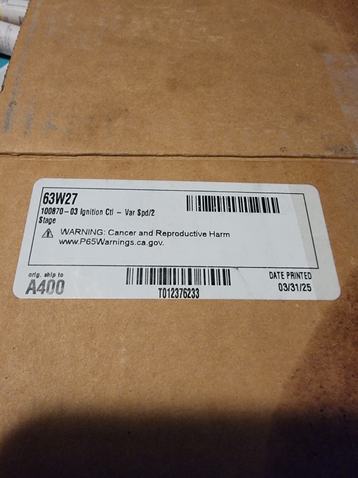 New Honeywell S9230F1014 Furnace Ignition Control Board OEM Lennox 100870-03