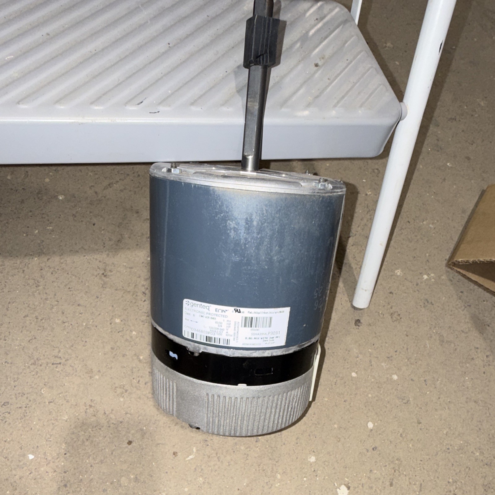 Genteq 5SHA39MLP3031 D346803P03 120/208-240V 9.6/6.2-5.7A ECM Motor