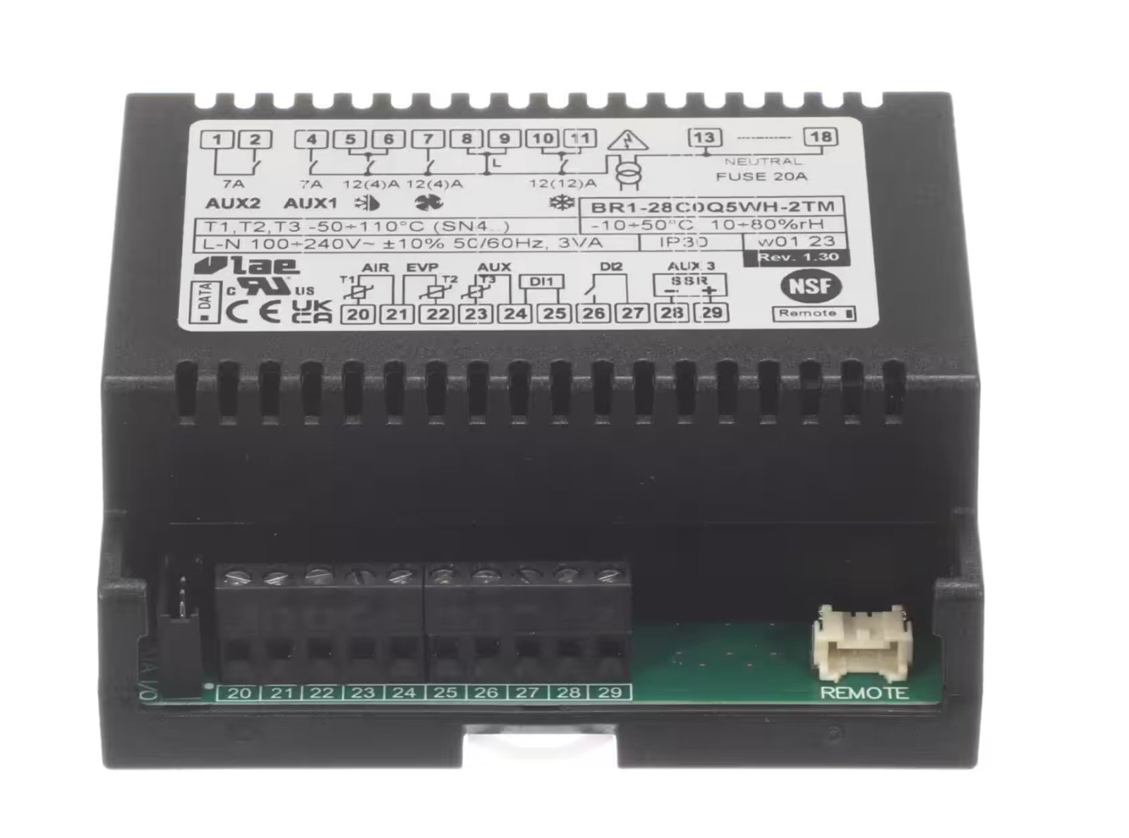 True 200983 OEM Temperature Control, LAE BR1-28COQ5WH 2TM