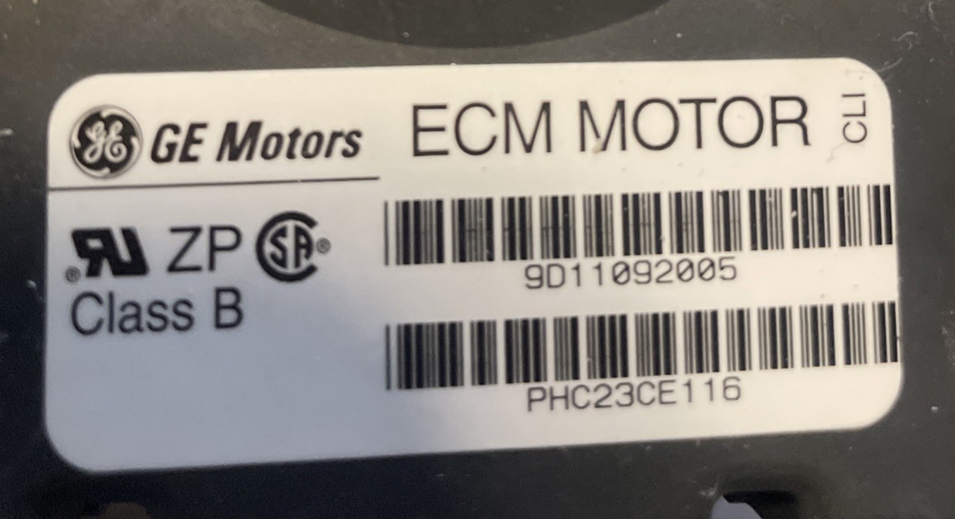 5SME44JG2006A HC23CE116 PHC23CE116 motor Kit of Draft Inducer Assembly Carrier